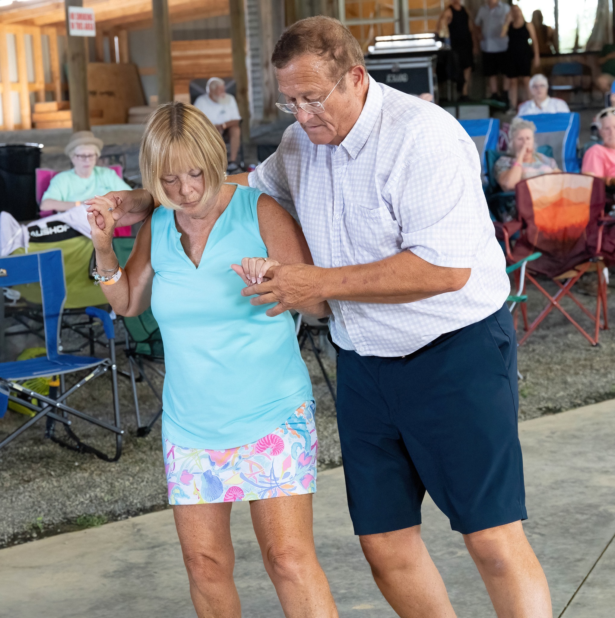 Couple dancing