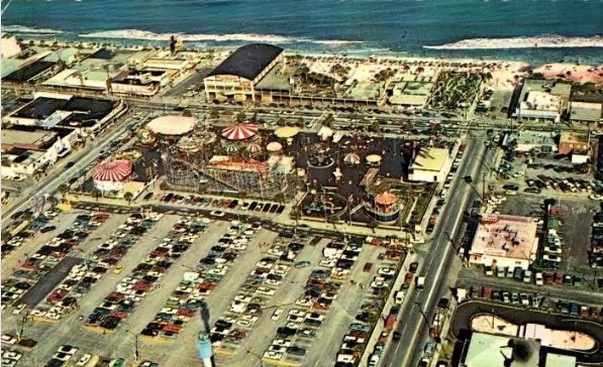 Aerial view — the golden era